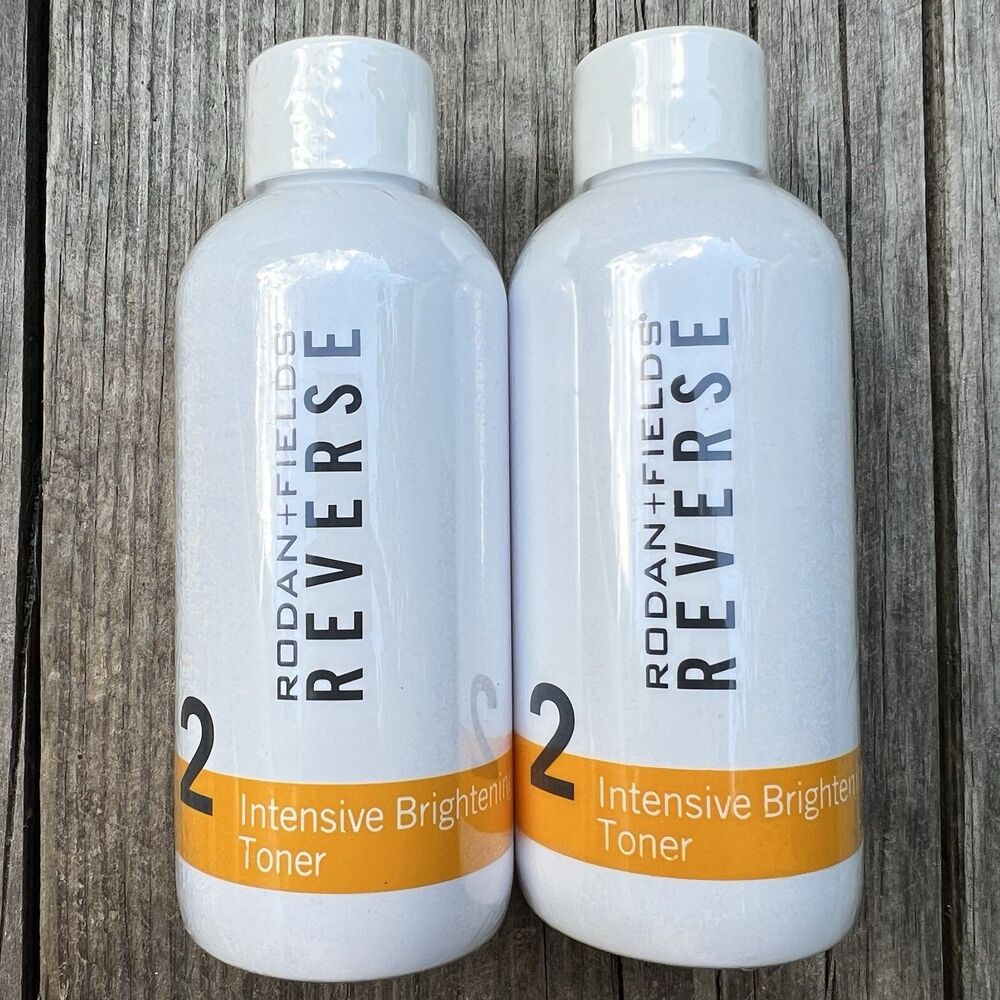 Rodan + Fields REVERSE Step 2 Intensive Brightening Toner 4.2oz Sealed 2 Bottles